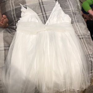 White Fashion Nova Dress!